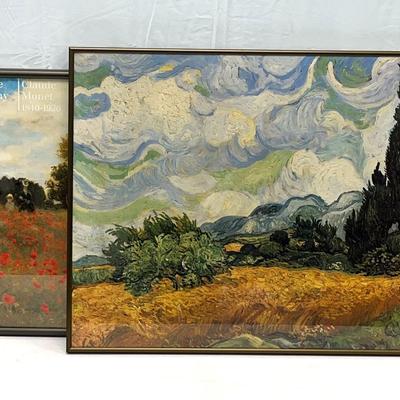 Impressionism And After - Two Framed Prints