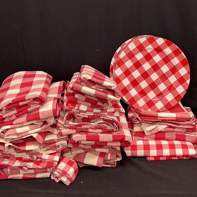 Red Checkered Linens and More