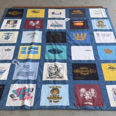 Handmade Tshirt Quilt/Tapestry