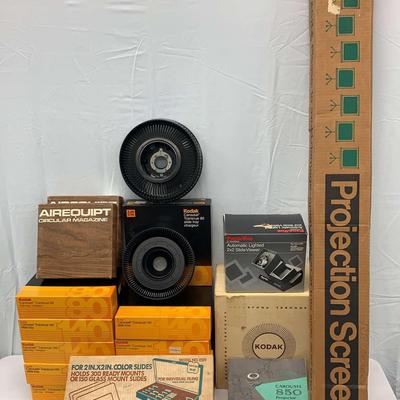 Kodak Carousel 850 Projector, Slide Viewer, Carousel And More