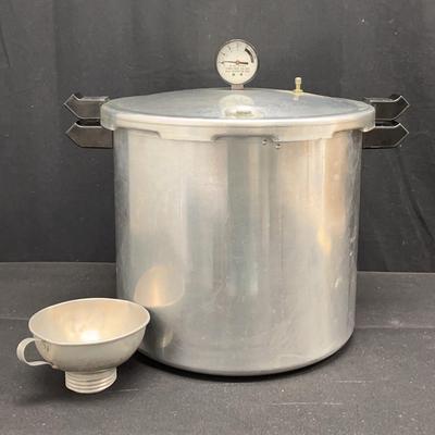 Sears Pressure Cooker + Funnel