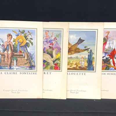 Compagnie Generale Transatlantique French Line 1960 Menus (4)