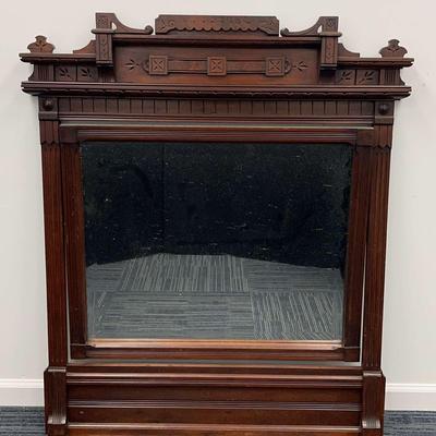 Wooden Tilt Mirror (no dresser)