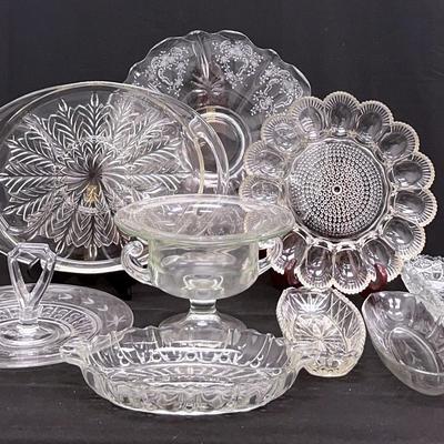 Glass Serving Pieces