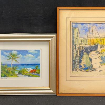 Vacation Spots - Framed Art Prints (2)