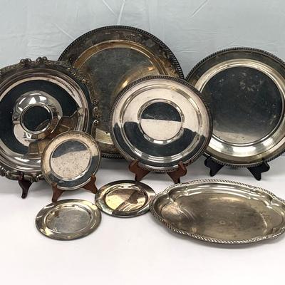 Plates Of Silver Plate