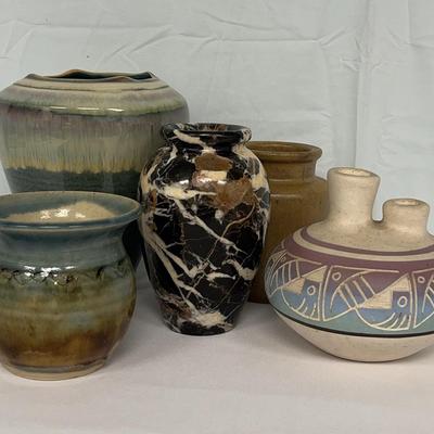 Pottery & Stone Vases