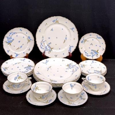 “Montmery” (Forget Me Nots) By Haviland China #1