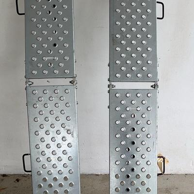 Highland Ramparts Galvanized Steel Folding Ramps