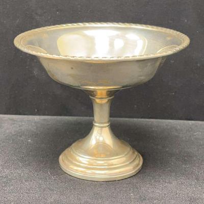 Sterling Weighted Priesner Footed Candy Dish