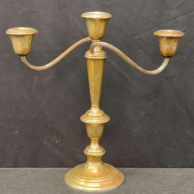 Gorham Sterling Candabra With Weighted Base #4