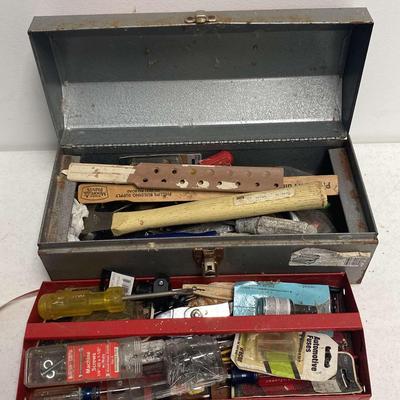 Master Mechanic Steel Toolbox With Tools And Hardware
