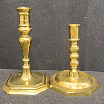 Virginia Metal Crafters Candlesticks (2)