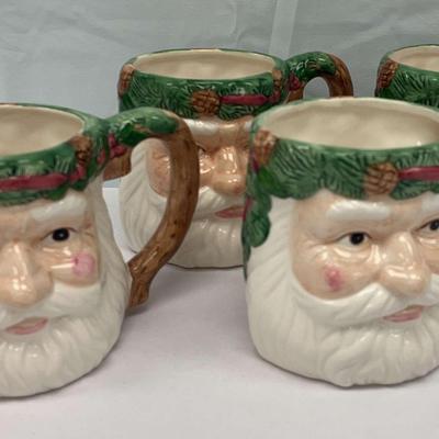 Santa Mugs (4)