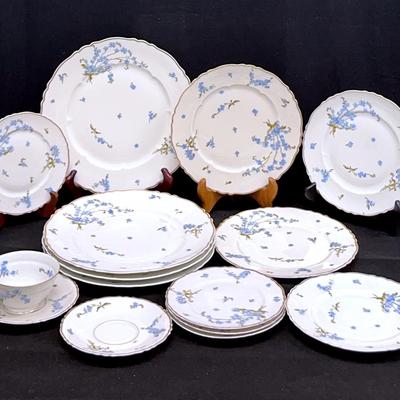 “Montmery” (Forget Me Nots) By Haviland China #3