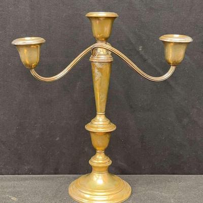 Gorham Sterling Candelabra with Weighted Base #1
