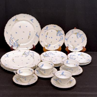 “Montmery” (Forget Me Nots) By Haviland China #2