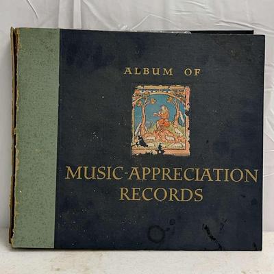 Album Of Music Appreciation Records - Collection Of Classical Vinyl