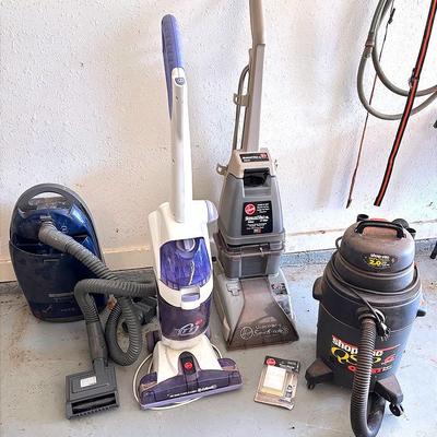 Vacuums, Shops Vacs, and More 
