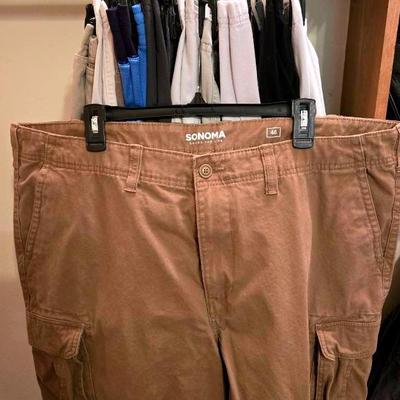 "Wrangler," "Faded Glory," and "Croft & Barrow" Shorts