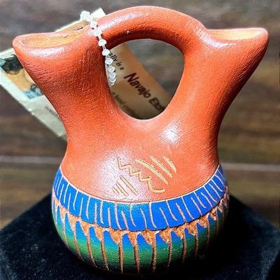 Navajo Pottery Wedding Vase