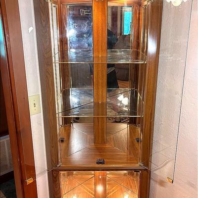 Lighted Curio Cabinet 