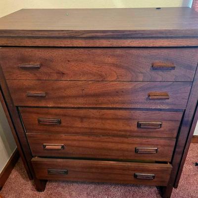 Dark Wood Dresser