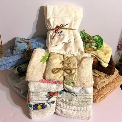 Bathroom Towel Set Assortment