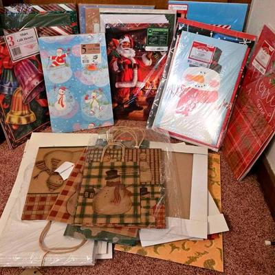 "Holiday Time" Gift Boxes and Bags