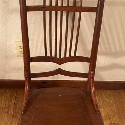 Antique Wooden Rocking Chair 