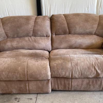Microfiber Garage Sofa