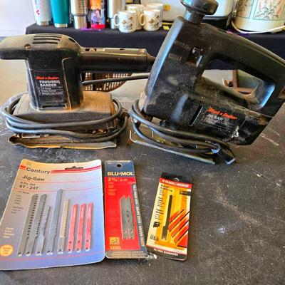 "Black & Decker" Jigsaw and Finishing Sander