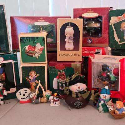 "Hallmark," "Carlton," and More Ornaments 