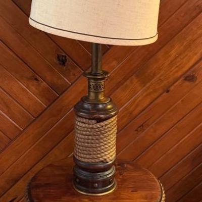 Western Lamp Table 
