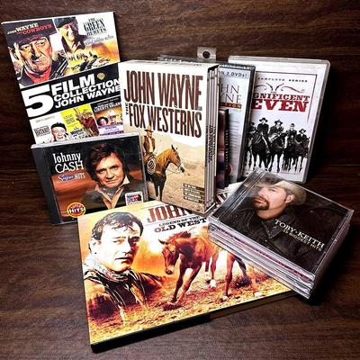 John Wayne, Johnny Cash, & Toby Keith Assortment 