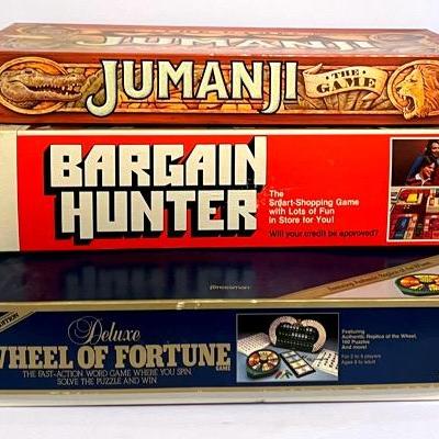 Vintage “Jumanji” Board Game and More