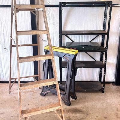Ladder, Storage Shelf, and More 