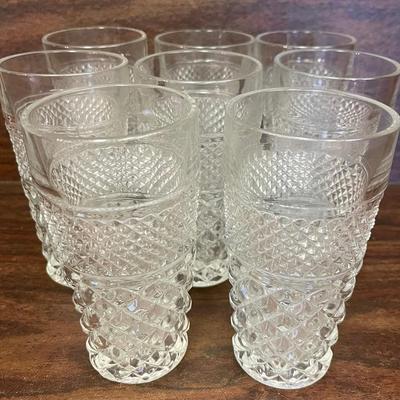 “Anchor Hocking” Wexford Glasses