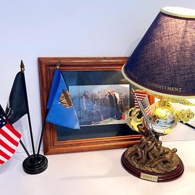 “U.S.M.C.” Esprit de Corps Lamp and More
