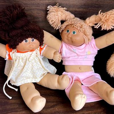 Vintage “Cabbage Patch Kids” Dolls