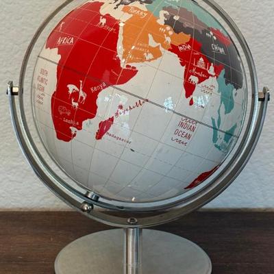 World Time Decorative World Globe 