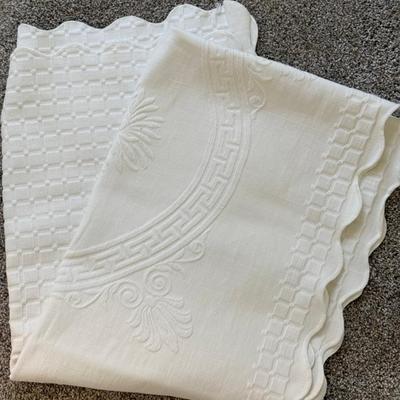 Gorgeous Antique Matelasse Pillow Cover 27 X 72
