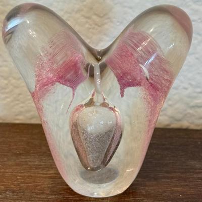 Michael Nourot Art Glass Perfume Bottle (missing Stopper) 