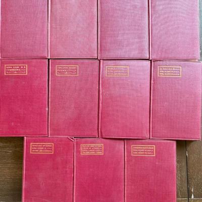 11 Antique Complete Works Of William Shakespeare Books J. M . Dent A. L. Burt Publisher - 