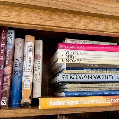 071-DEN: Books: History of Romans, Egyptians and more