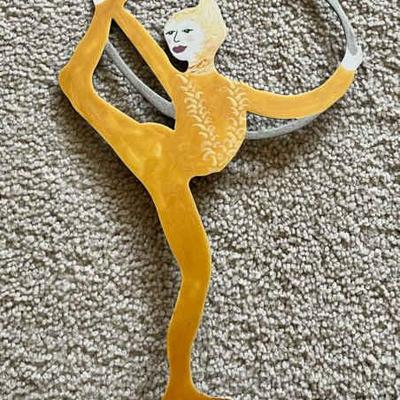 050-KIT: Signed Judie Bomberger Cirque du Soleil Metal Sculpture