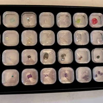 001-J: Unset Semi-Precious Gemstone Collection