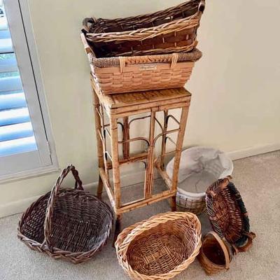 068-BR2: Baskets & Rattan Assortment