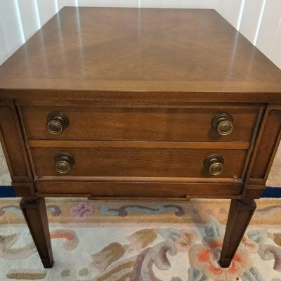 Lane Furniture Single Drawer Vintage Nightstand / Side Table #1