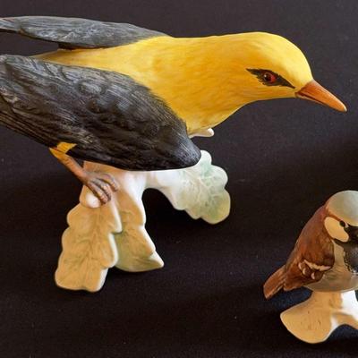Set Of 3 Goebel Porcelain Birds